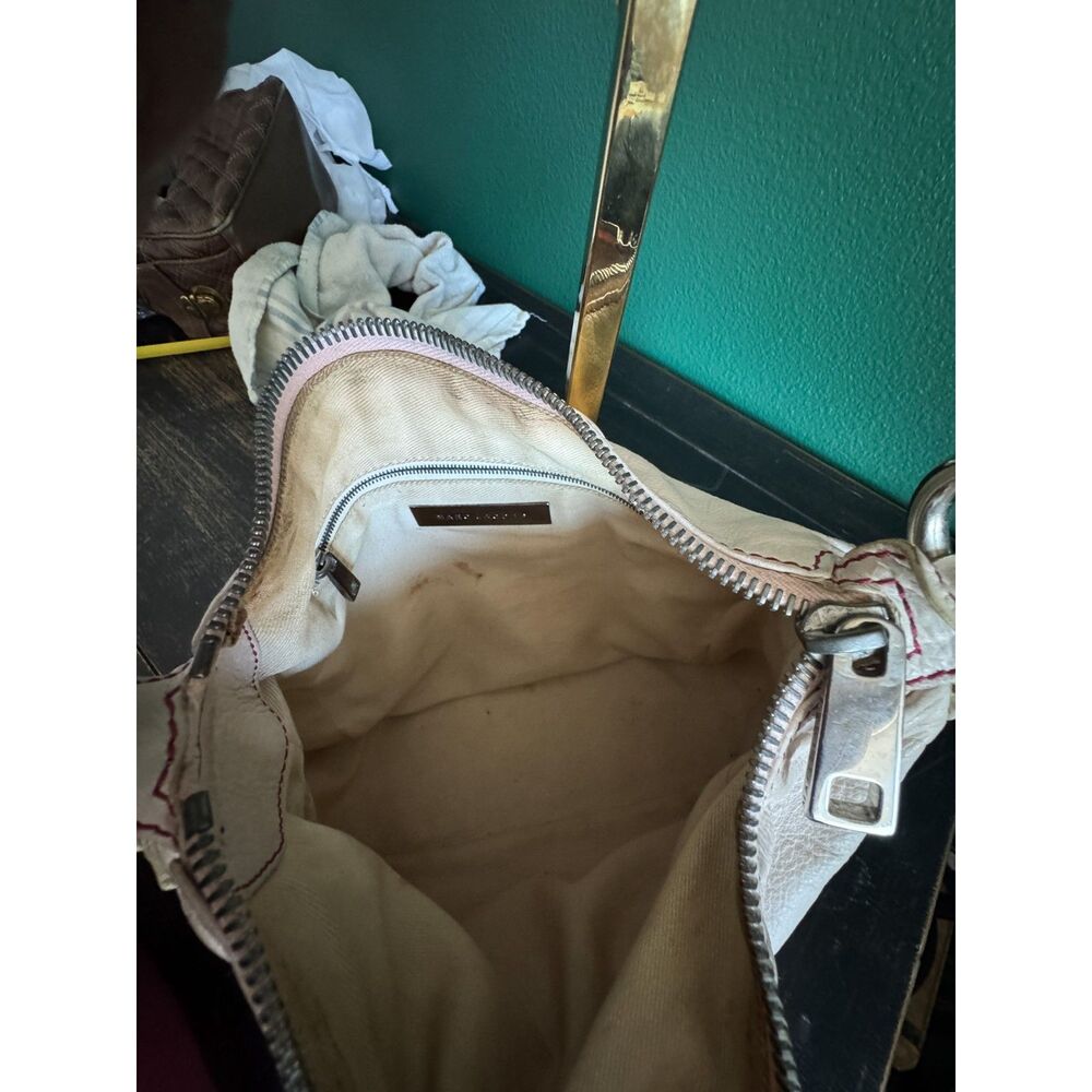 Marc Jacobs Small Blake Light Pink Leather Multi Pocket Hobo - Picture 3 of 9